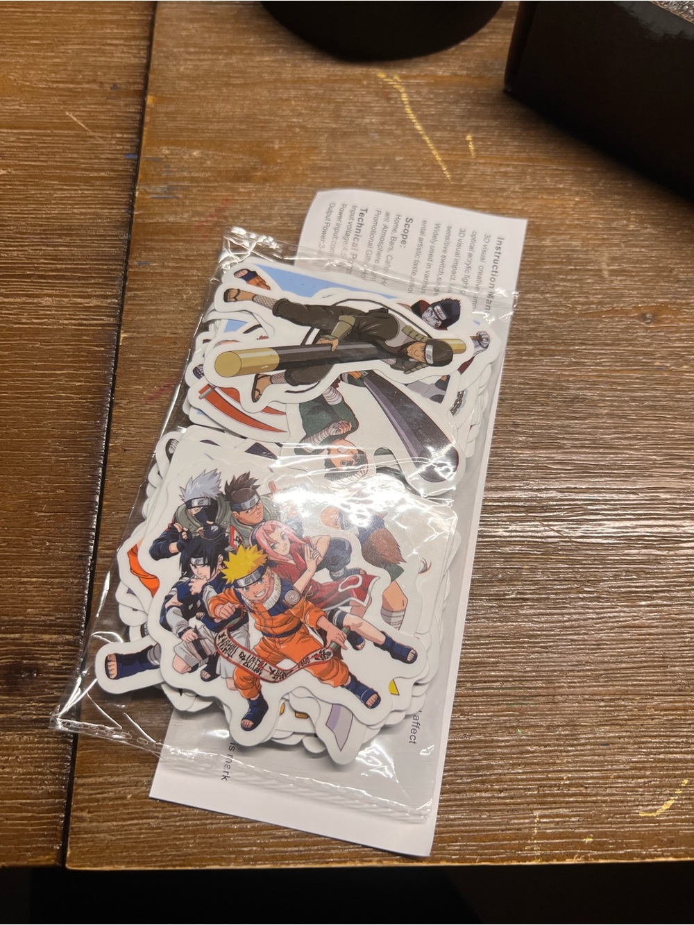 Naruto LED BNWT multiple Color - Picture 2 of 5